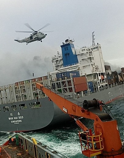 ICG, Navy and IAF Execute Operation to Stabilise Fire-Hit Singaporean Vessel